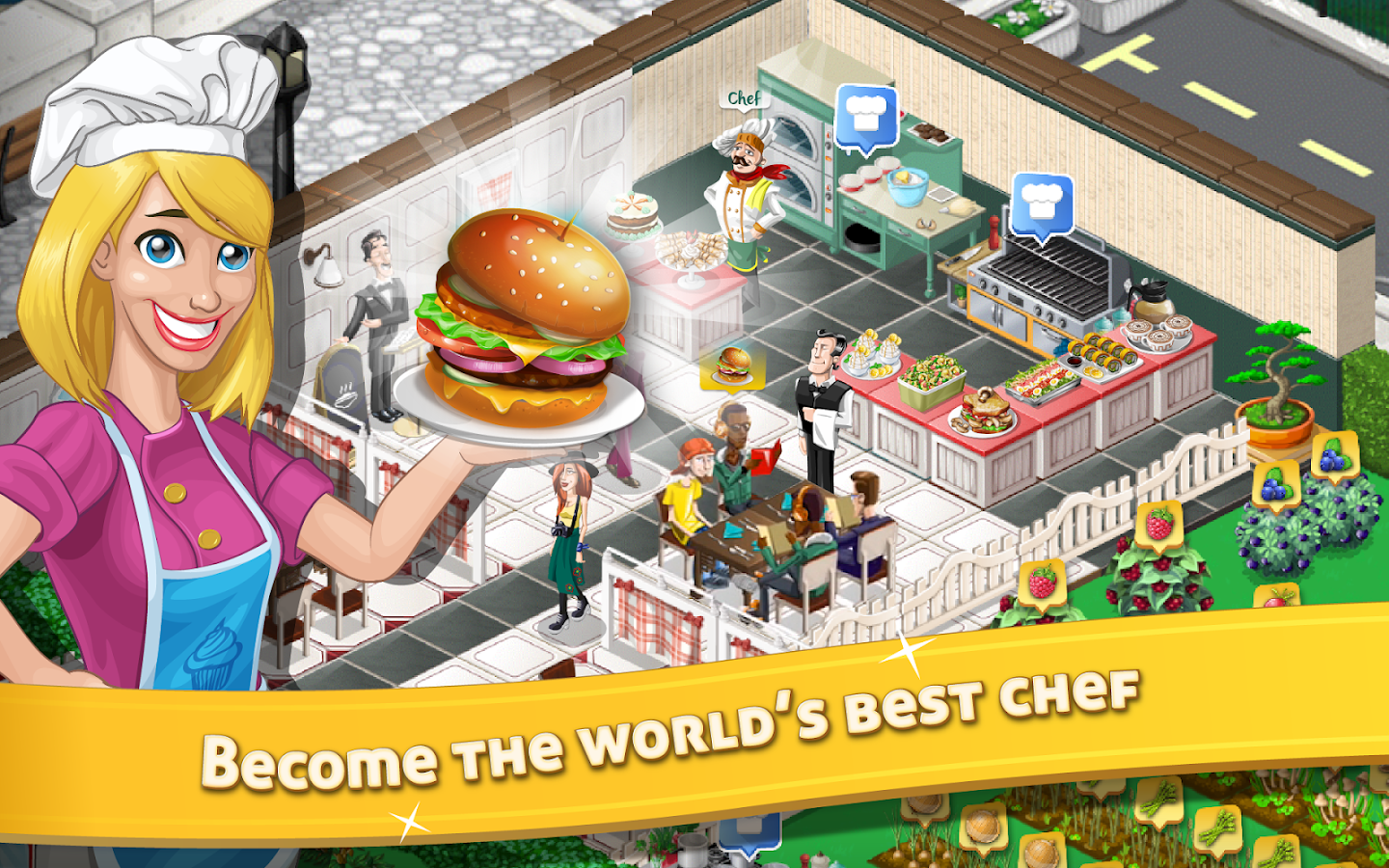 Chef Town: Cook, Farm & Expand - screenshot