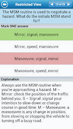 UK PCV Theory Test poster 6