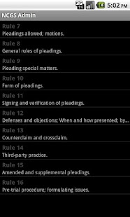 Lastest NC General Statutes - Admin APK for PC