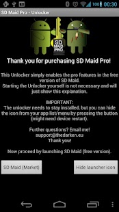 SD Maid Pro - Unlocker - screenshot thumbnail