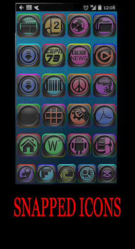 SNAPPED ADW APEX NOVA ICONS