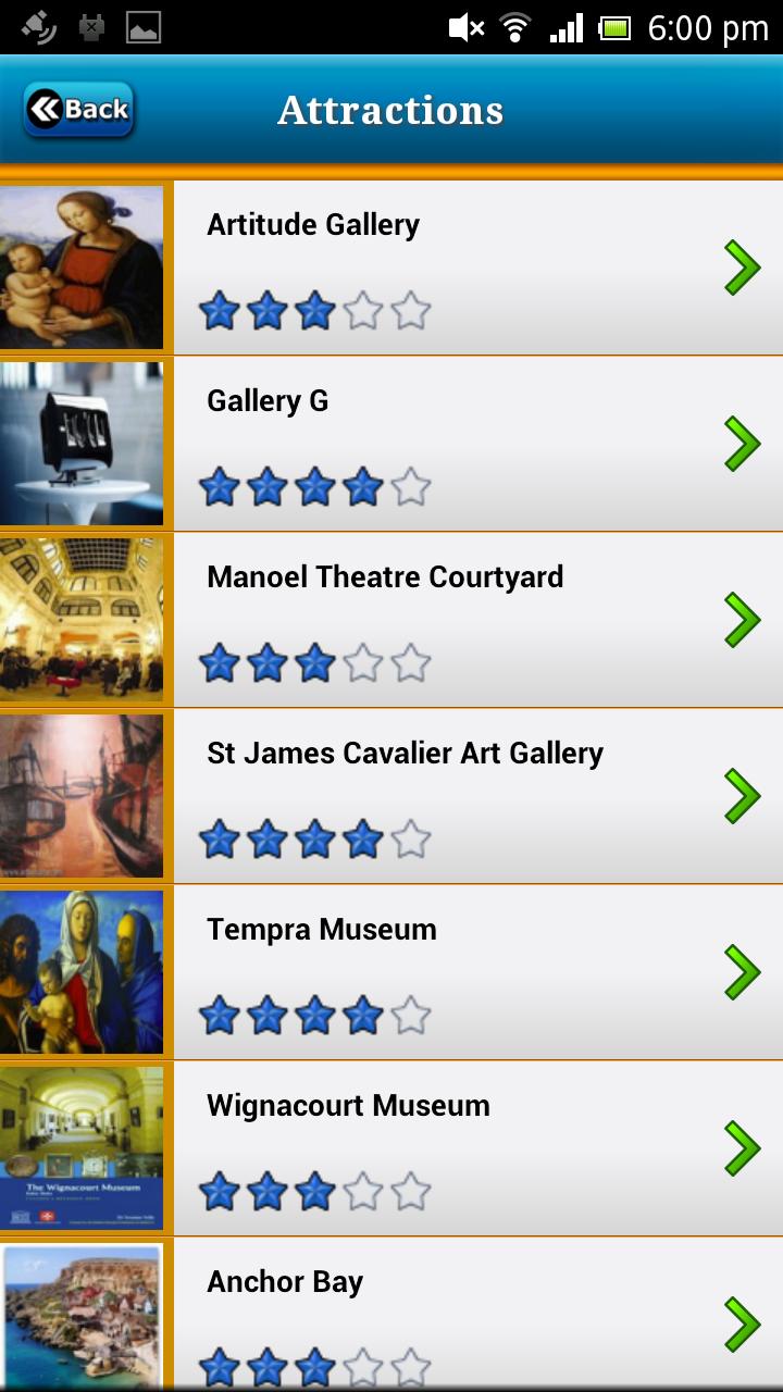 Malta Offline Map Travel Guide Screen 3