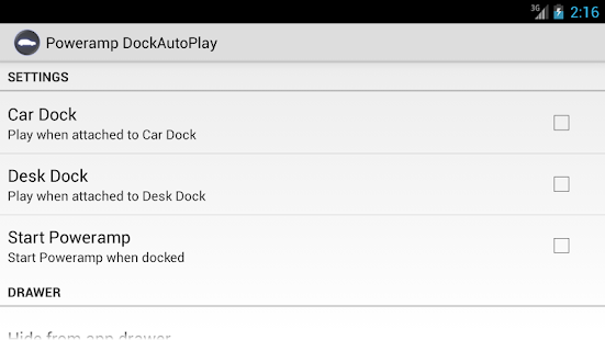 Free Poweramp DockAutoPlay APK