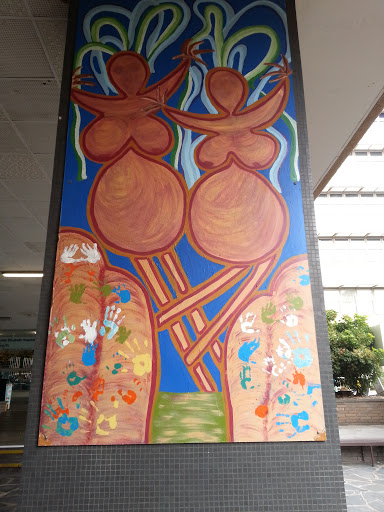 Child Bearing Mural at QEH