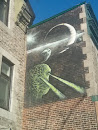Galactus Laser Eye Mural