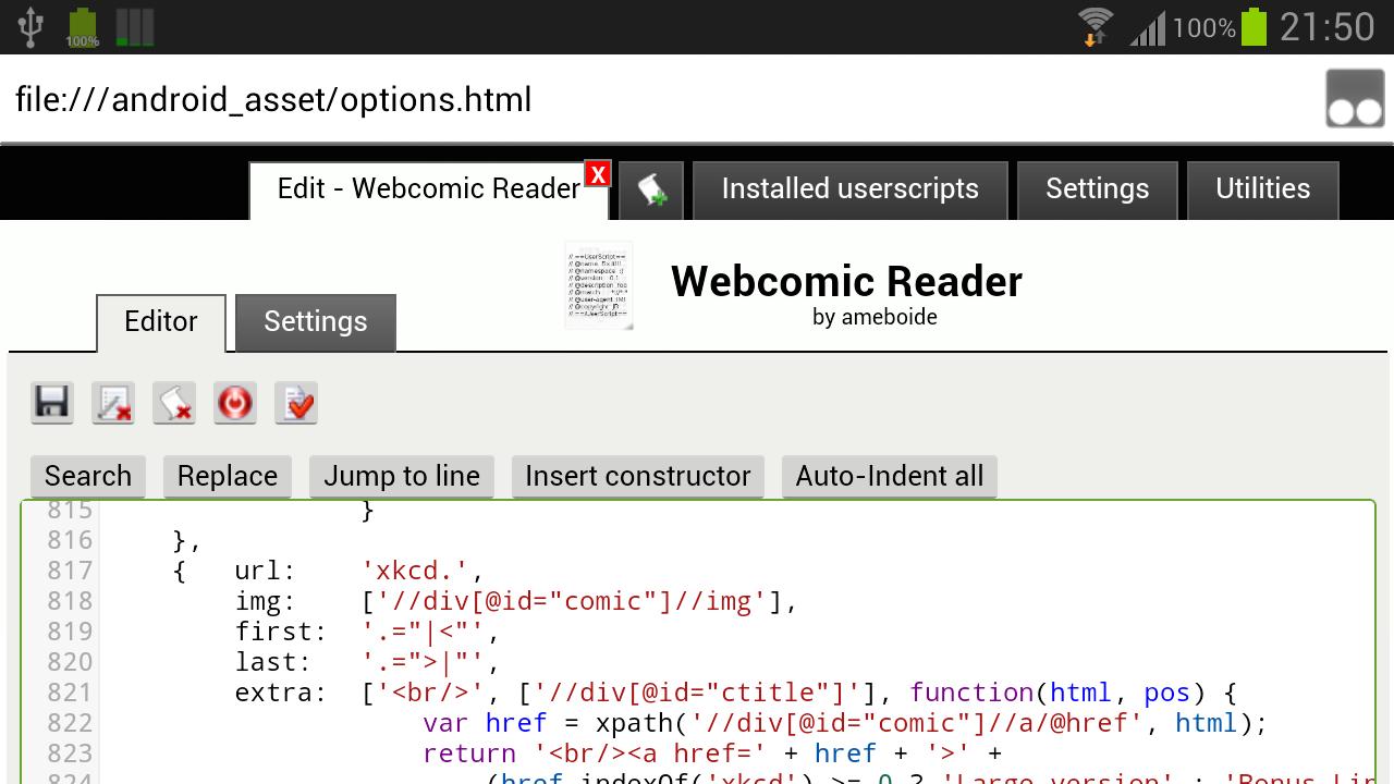    Tampermonkey- screenshot  