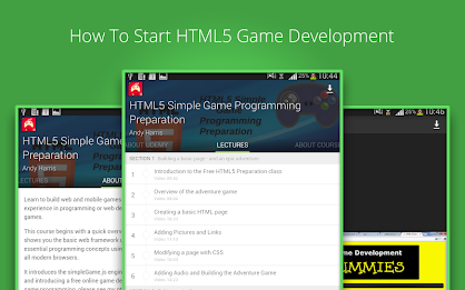 HTML5 Game Development course poster 7