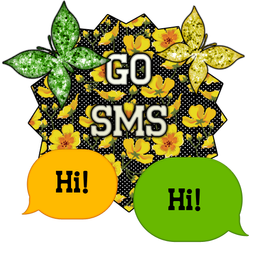 GO SMS - Cute Butterfly 3 LOGO-APP點子