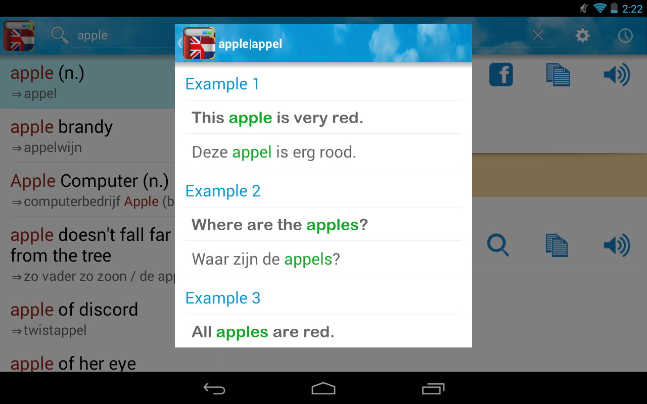 Dutch English Dictionary Android Apps on Google Play