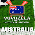 AUSTRALIA VUVUZELA and ANTHEM! logo