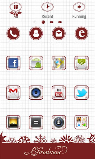 ChristmasR Theme GO Launcher EX v1.0