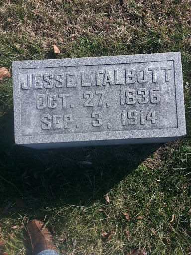 Jesse L Talbott's Final Resting Place