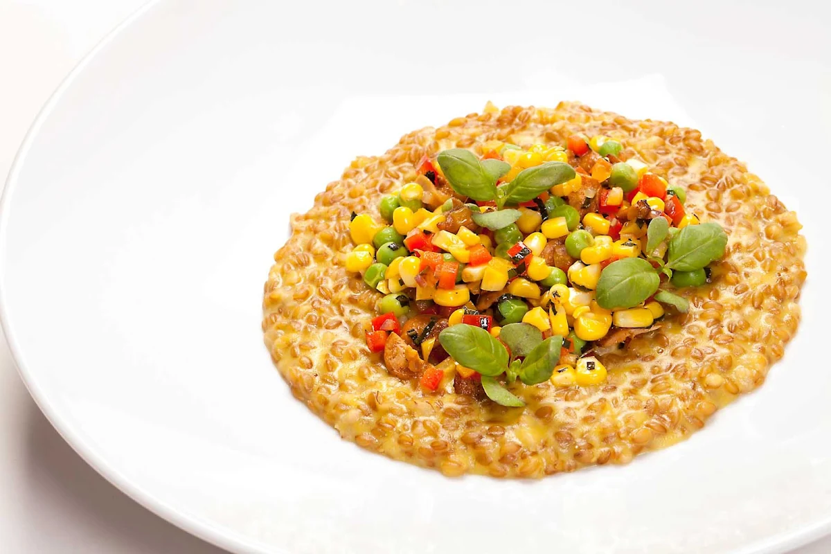 2013_Mar19-A_SPE_CelebrityCruises_7237 - A dish prepared in Celebrity Cruises's Main Restaurant.