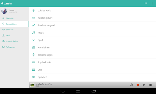 TuneIn Radio Pro apk cracked download - screenshot thumbnail