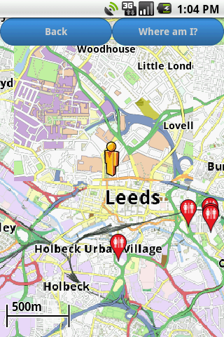 Leeds Amenities Map
