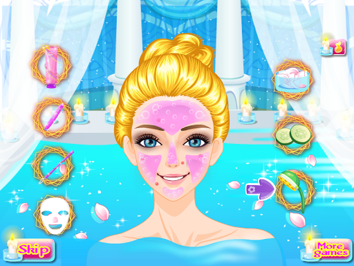 Beauty spa princess games