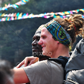 Friendship  by Anand Amembal - People Portraits of Men