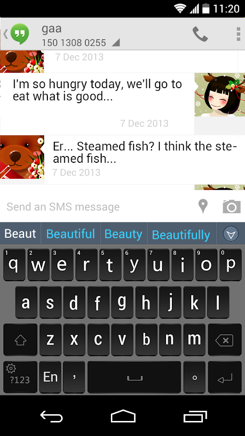 GO Keyboard - screenshot