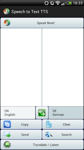SPEECH TO TEXT TRANSLATOR TTS
