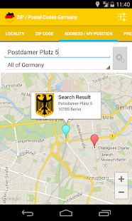 ZIP / Postal Codes Germany - náhled