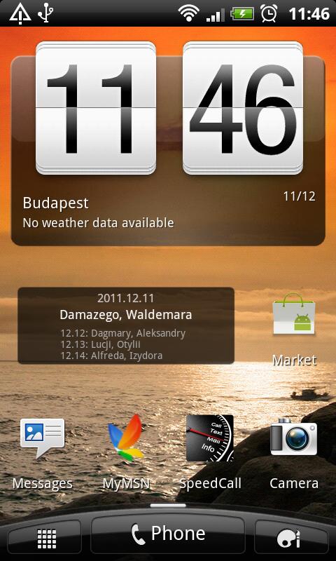 Android application Polskie Imieniny screenshort