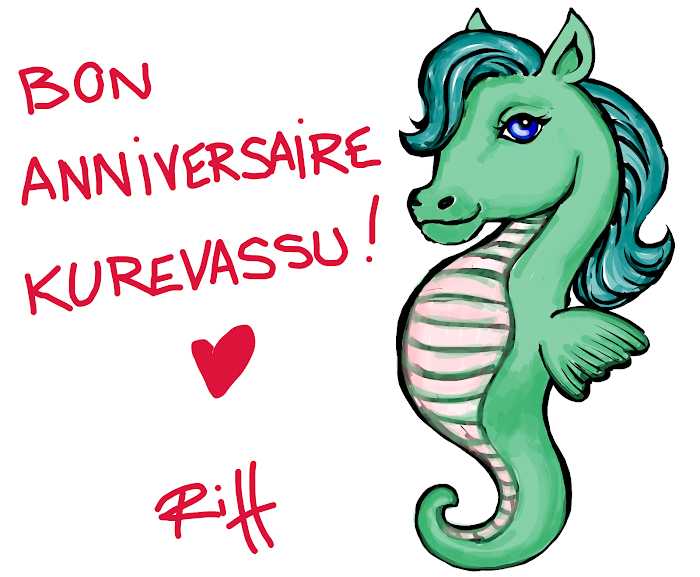 Mister Seahorse Crevasse's Birthday :D