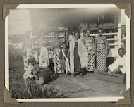 Groep Javaanse vrouwen in Suriname