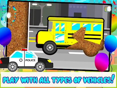 Kids Car, Vehicles Puzzle Game Screenshots 8