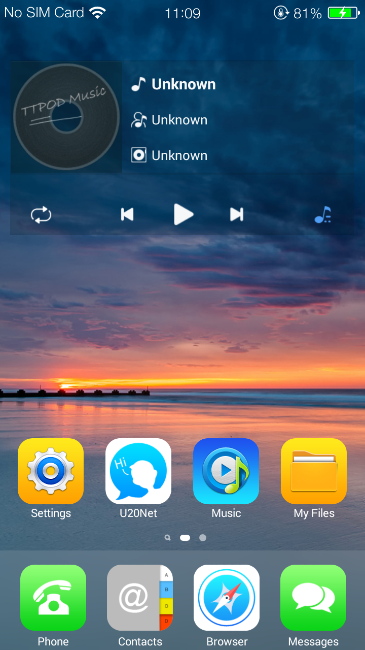 CleanUI Screen 2
