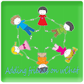 Adding Friends on wChat logo