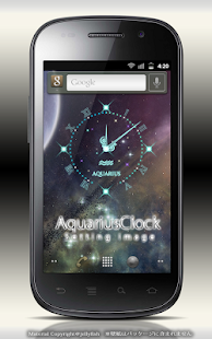 How to mod 12星座☆水瓶座アナログ時計ウィジェット 2 unlimited apk for bluestacks