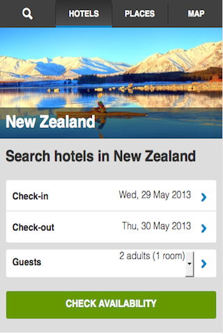 New Zealand Hotels Booking