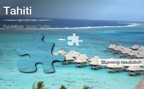 Android application Jigsaw Puzzles: Tahiti screenshort
