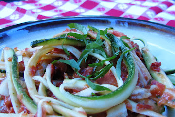 Zucchini Pasta Marinara 