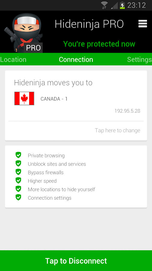 Android's Everything: VPN Hideninja Pro Beta APK Android Apps