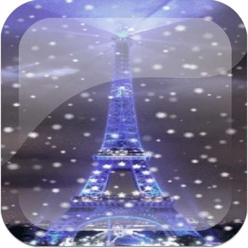 Snow in Paris Live Wallpaper LOGO-APP點子