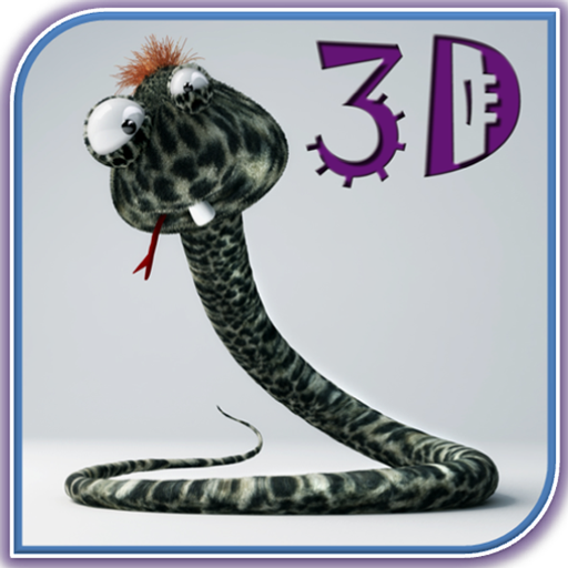 Snake 3D LOGO-APP點子