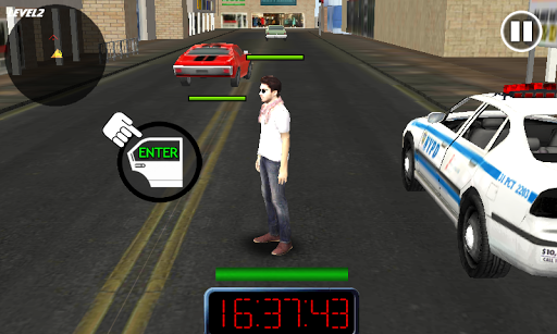 【免費賽車遊戲App】Crazy Police Rush Hunter 3D-APP點子