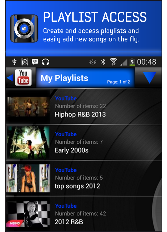 Boom Music Player + YouTube - screenshot