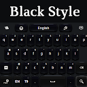 Black Style Keyboard mobile app icon