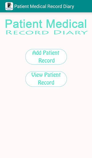 Patient History Diary Free