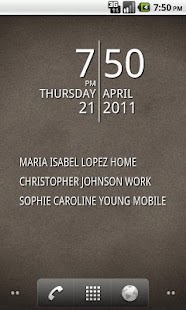 Free SDS LAST 3 CALLS WIDGET APK for Android