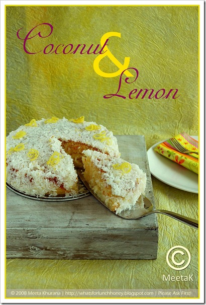 Coconut Lemon Cake (01) by MeetaK