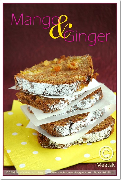 Mango Ginger Bread (02) by MeetaK