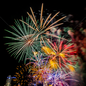NDP Fireworks 2014 by Lye Danny - Abstract Fire & Fireworks