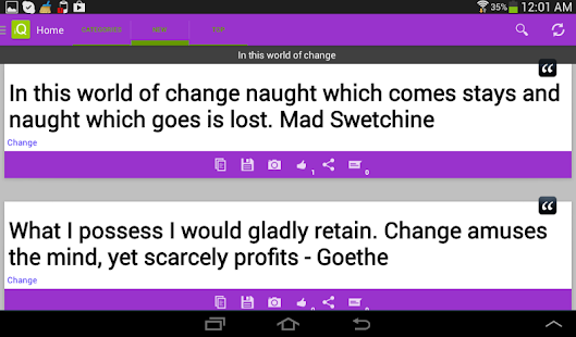iQuote Screenshots 2