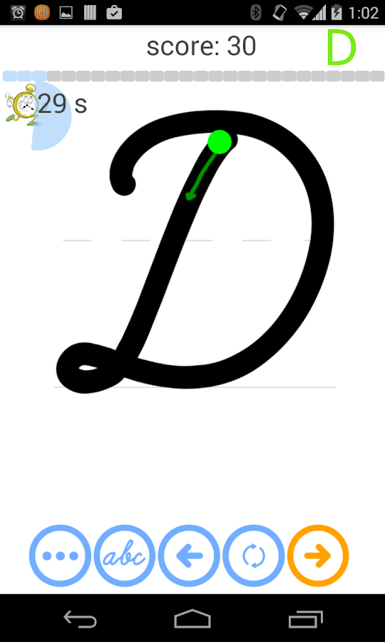 Trace pre-cursive - Android Apps on Google Play