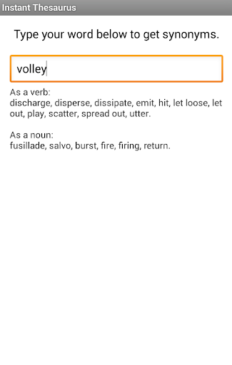 Instant Thesaurus