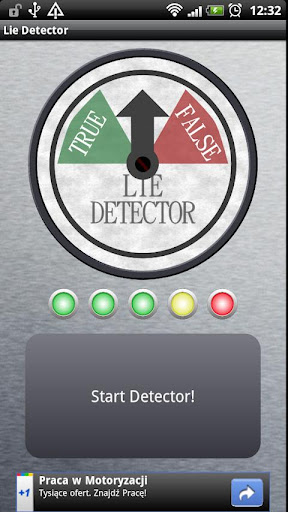 Lie Detector PRANK Android app Screenshot 1