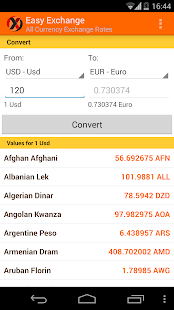 Easy Exchange - Currency Conv. Screenshots 1